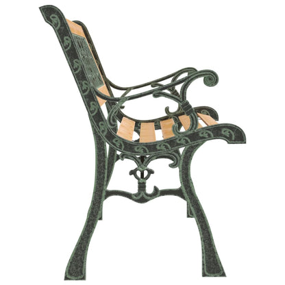 havebænk 122 cm massivt fyrretræ