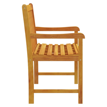 trädgårdsbänk 110 cm massivt akaciaträ