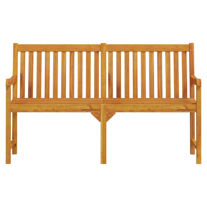 havebænk 150 cm massivt akacietræ