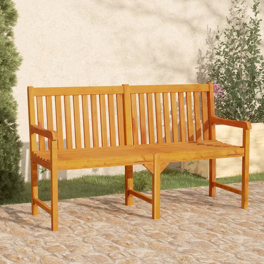 havebænk 150 cm massivt akacietræ