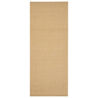 gulvtæppe 100x250 cm naturlig sisal