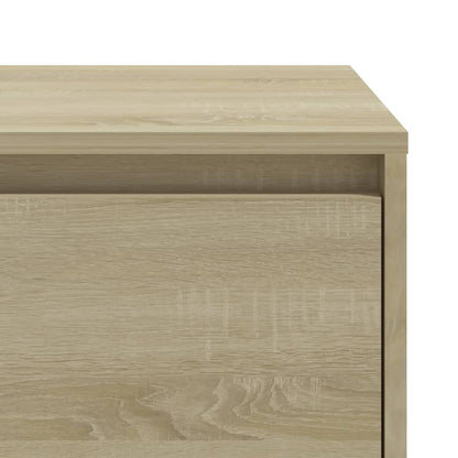 sengebord 45x34x44,5 cm konstrueret træ sonoma-eg
