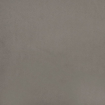 vægpaneler 12 stk. 30x15 cm 0,54 m² fløjl lysegrå