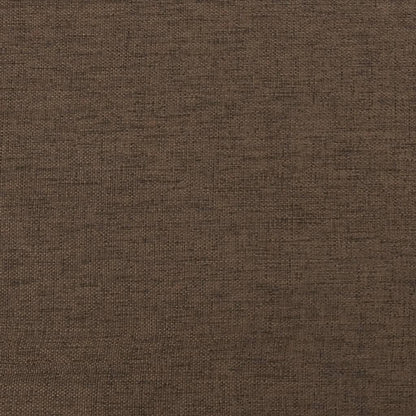 Bank 100x35x41 cm Stoff braun