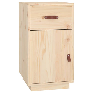 skrivebordsskab 40x50x75 cm massivt fyrretræ