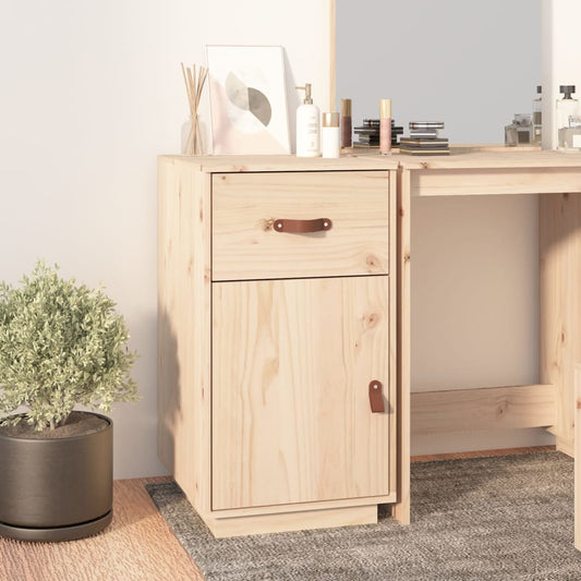 skrivebordsskab 40x50x75 cm massivt fyrretræ