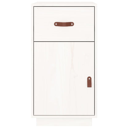 skrivbordsskåp 40x50x75 cm massiv furu vit