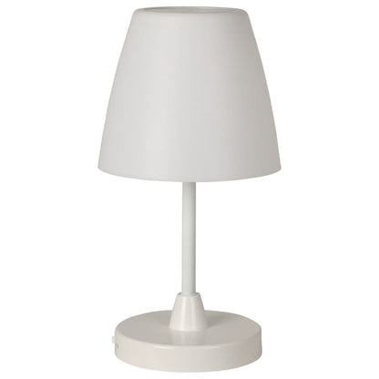 LED-bordlampe 13x30 cm genopladelig hvid
