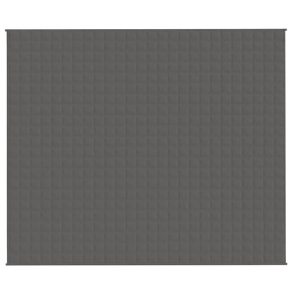 tyngdetæppe 220x260 cm 15 kg stof grå