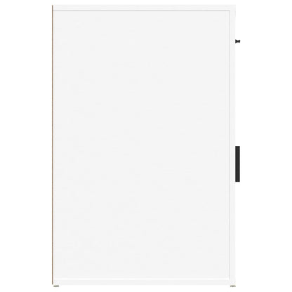 skrivebordsskab 40x49x75 cm konstrueret træ hvid