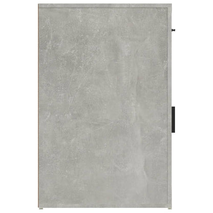 skrivebordsskab 40x49x75 cm konstrueret træ betongrå