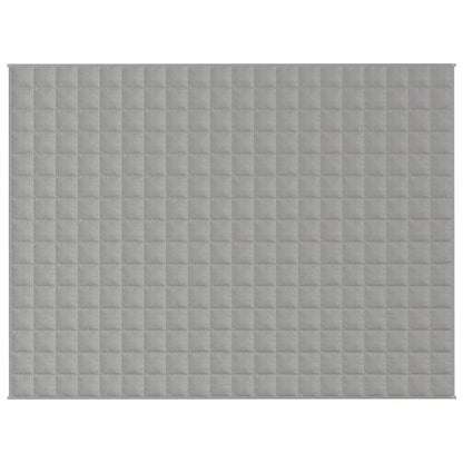 tyngdfilt 152x203 cm 7 kg tyg grå