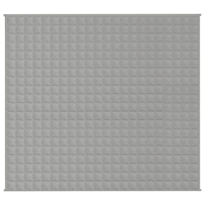 tyngdetæppe 200x230 cm 9 kg stof grå