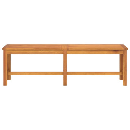 havebænk 150x35x45 cm massivt akacietræ