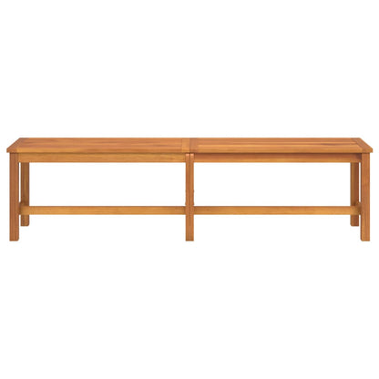 havebænk 180x35x45 cm massivt akacietræ