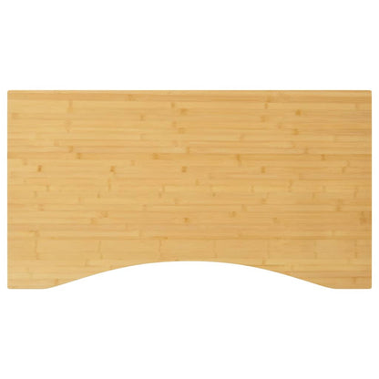 Tischplatte für Schreibtisch 100x60x4 cm Bambus