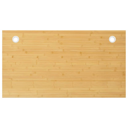 bordplade til skrivebord 110x60x1,5 cm bambus