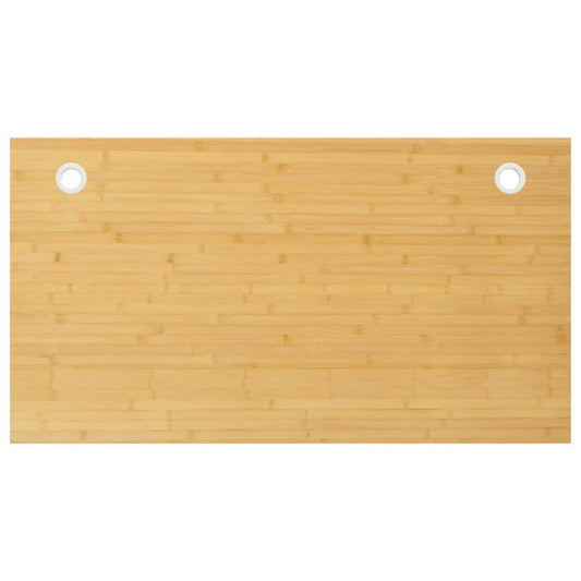 bordplade til skrivebord 110x60x1,5 cm bambus