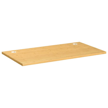 bordplade til skrivebord 110x60x2,5 cm bambus