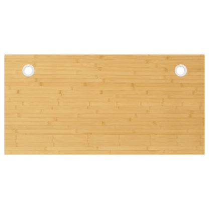 Tischplatte für Schreibtisch 100x50x4 cm Bambus