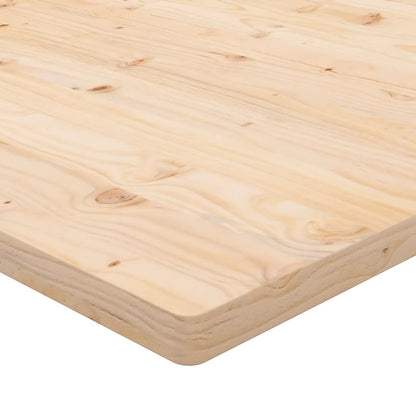 skrivebordsplade 80x40x2,5 cm massivt fyrretræ