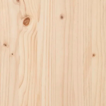 skrivebordsplade 80x40x2,5 cm massivt fyrretræ