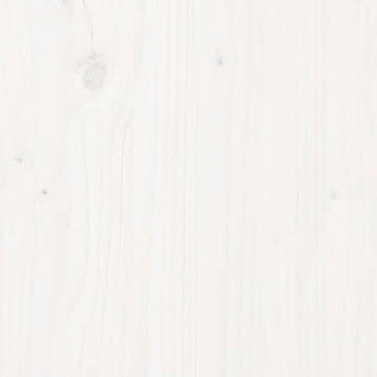 skrivebordsplade 100x60x2,5 cm massivt fyrretræ hvid