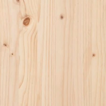 skrivebordsplade 80x40x2,5 cm massivt fyrretræ