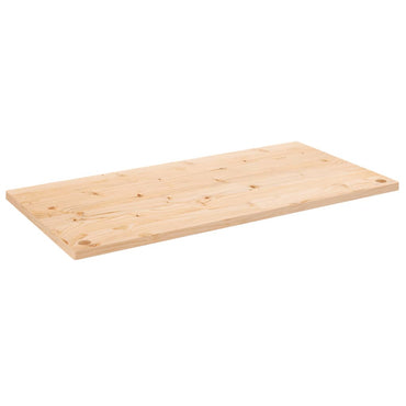 skrivebordsplade 110x60x2,5 cm massivt fyrretræ
