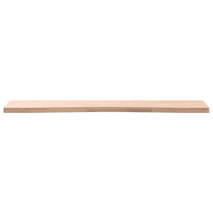 skrivebordsplade 100x(45-50)x2,5 cm massivt bøgetræ