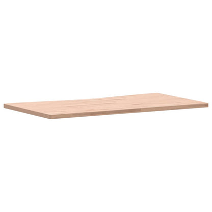 skrivebordsplade 110x(55-60)x2,5 cm massivt bøgetræ