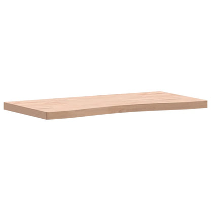 skrivebordsplade 100x(45-50)x4 cm massivt bøgetræ
