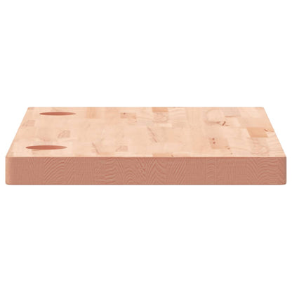 skrivebordsplade 80x40x4 cm massivt bøgetræ
