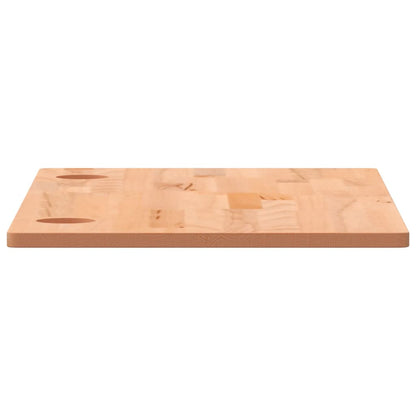 skrivebordsplade 100x50x1,5 cm massivt bøgetræ