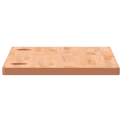 skrivebordsplade 80x40x2,5 cm massivt bøgetræ