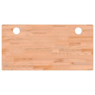 skrivebordsplade 110x55x2,5 cm massivt bøgetræ