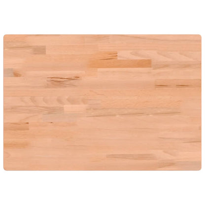 skrivebordsplade 80x55x2,5 cm massivt bøgetræ