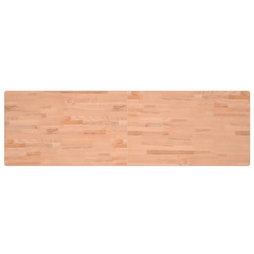 skrivebordsplade 180x55x2,5 cm massivt bøgetræ