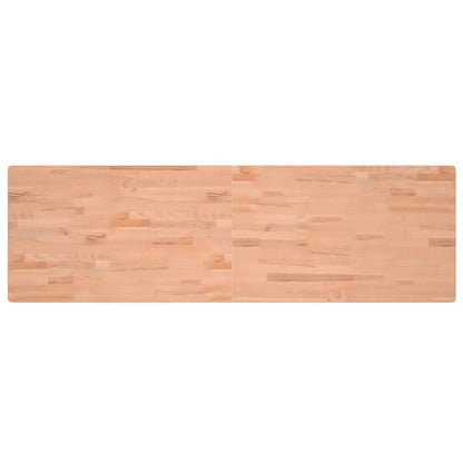 skrivebordsplade 180x55x2,5 cm massivt bøgetræ