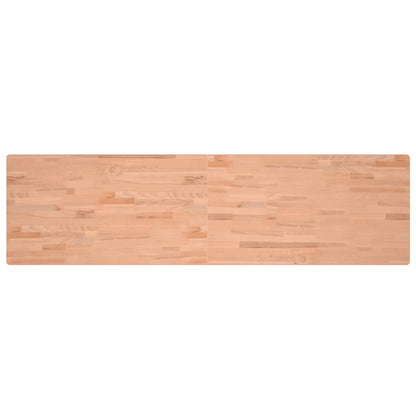 skrivebordsplade 200x55x2,5 cm massivt bøgetræ