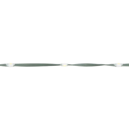 LED-juletræ til flagstang 200 LED'er 180 cm flerfarvet lys