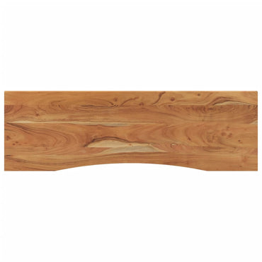skrivebordsplade 140x50x2,5 cm rektangulær massivt akacietræ