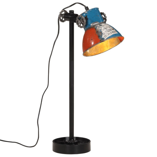skrivebordslampe 25 W 15x15x55 cm E27 flerfarvet