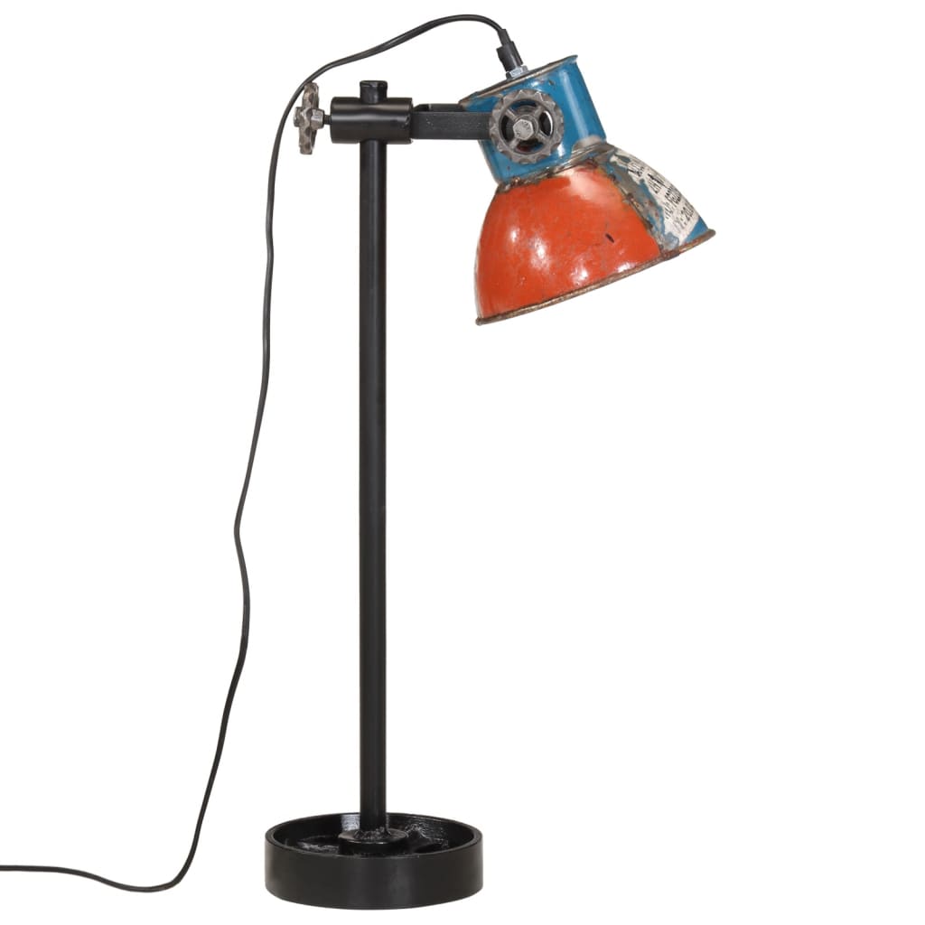 skrivebordslampe 25 W 15x15x55 cm E27 flerfarvet