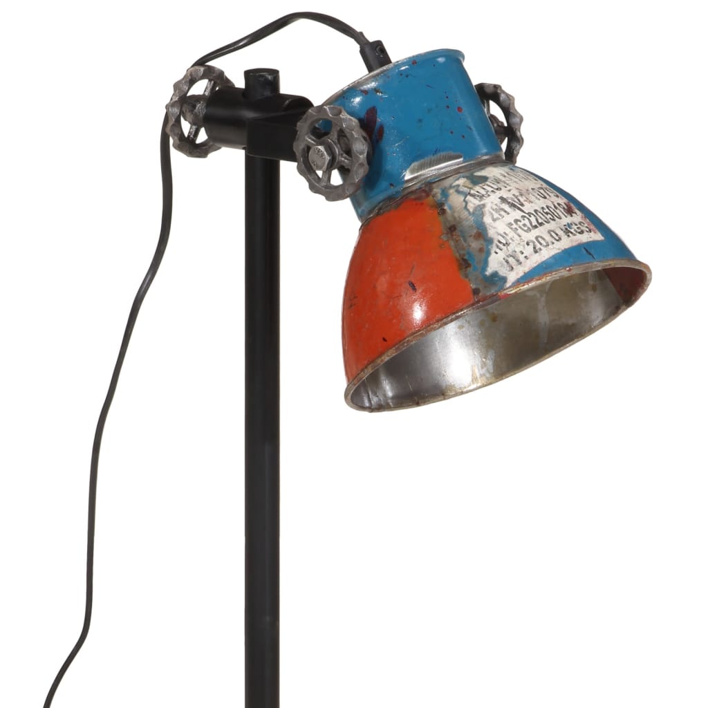 skrivebordslampe 25 W 15x15x55 cm E27 flerfarvet