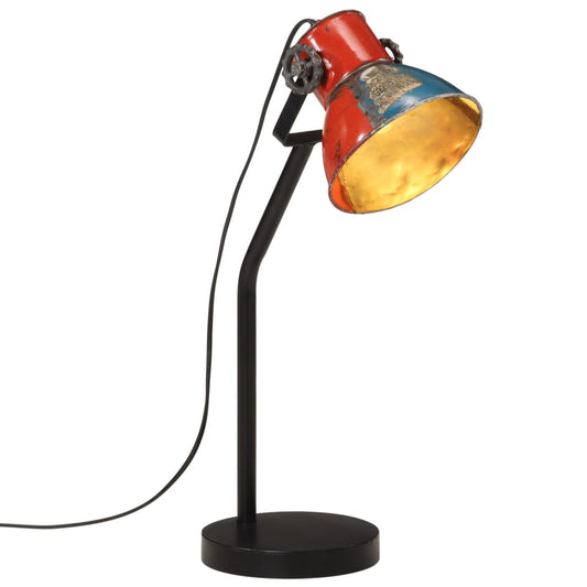 skrivebordslampe 25 W 17x17x60 cm E27 flerfarvet