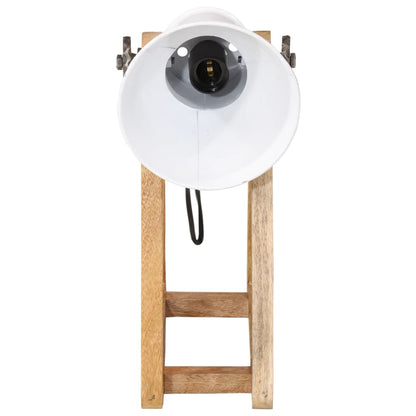 skrivebordslampe 25 W 30x17x40 cm E27 hvid