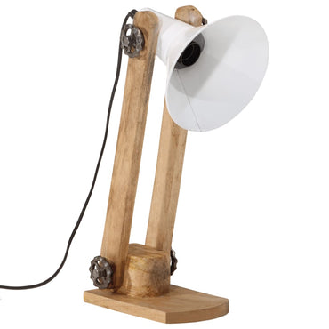 skrivebordslampe 25 W 23x13x52 cm E27 hvid