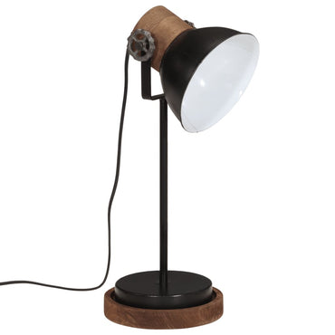 skrivebordslampe 25 W 17x17x50 cm E27 sort