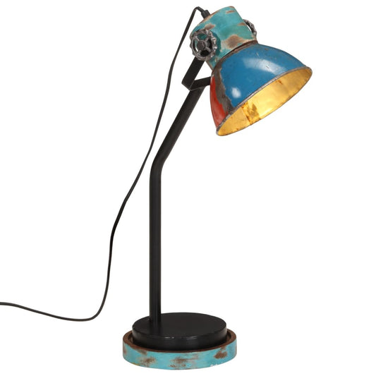 skrivebordslampe 25 W 18x18x60 cm E27 flerfarvet